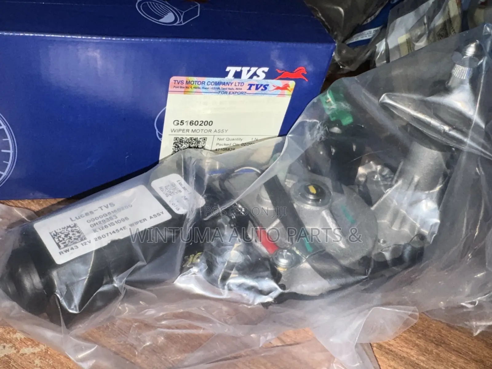 Wiper Motor for TVS King
