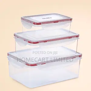 Decakila Sealed Food Container Set of 3 - Kmtt123w