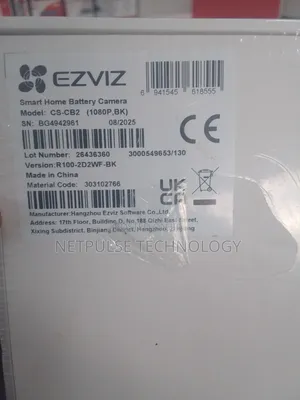 Ezviz Cs-Cb2 Smart Home Battery Camera