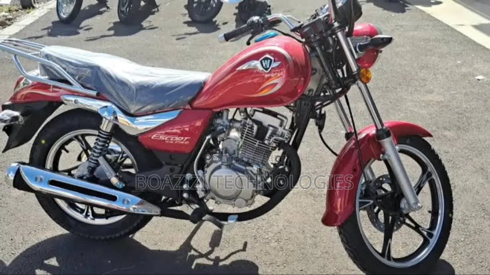 New Haojue KA150 2025 Red