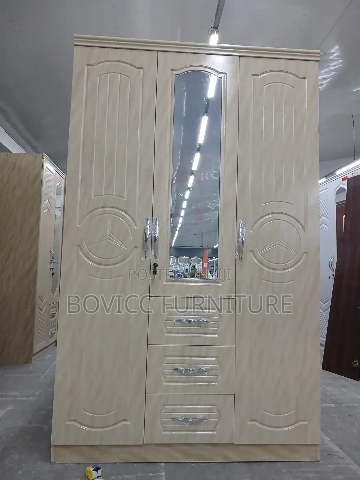 Foreign 3 Door Wardrobe