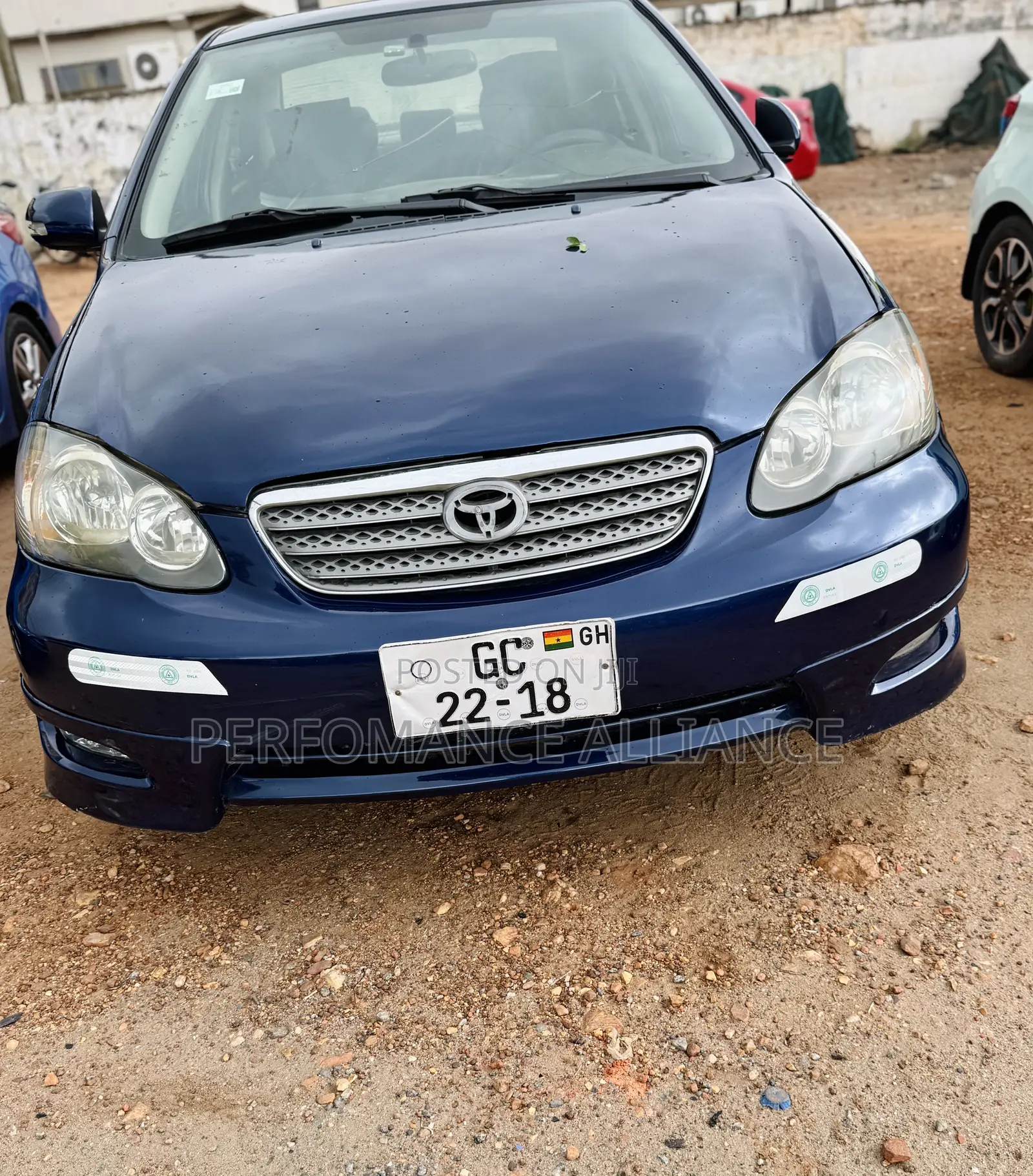Toyota Corolla 2008 Blue