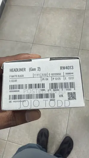 Rayban Meta Gen 2 Headliners (Matte Black, Clear Lens)