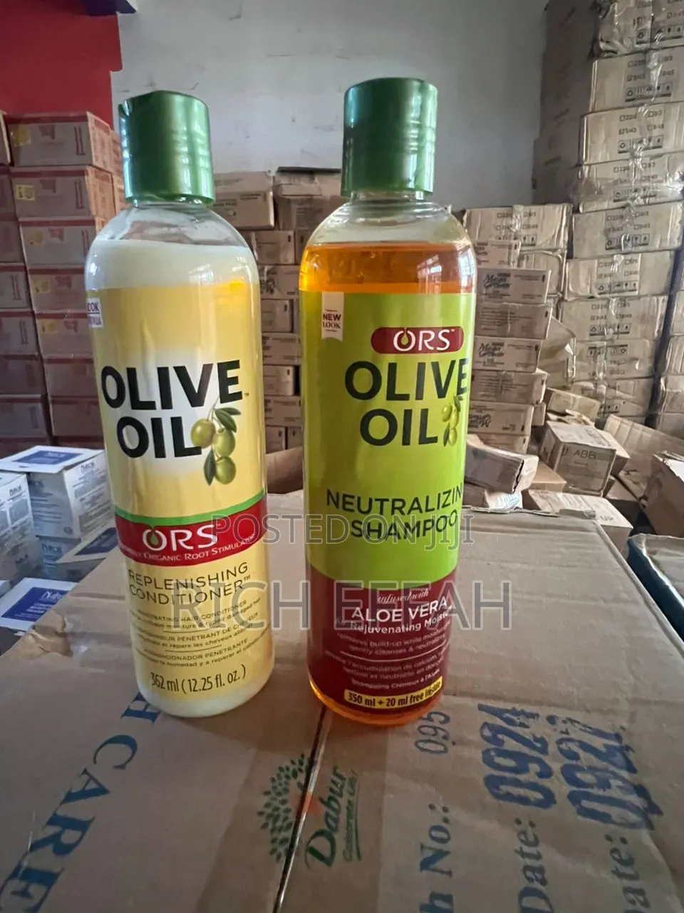 Olive Oil Conditioner and Shampoo