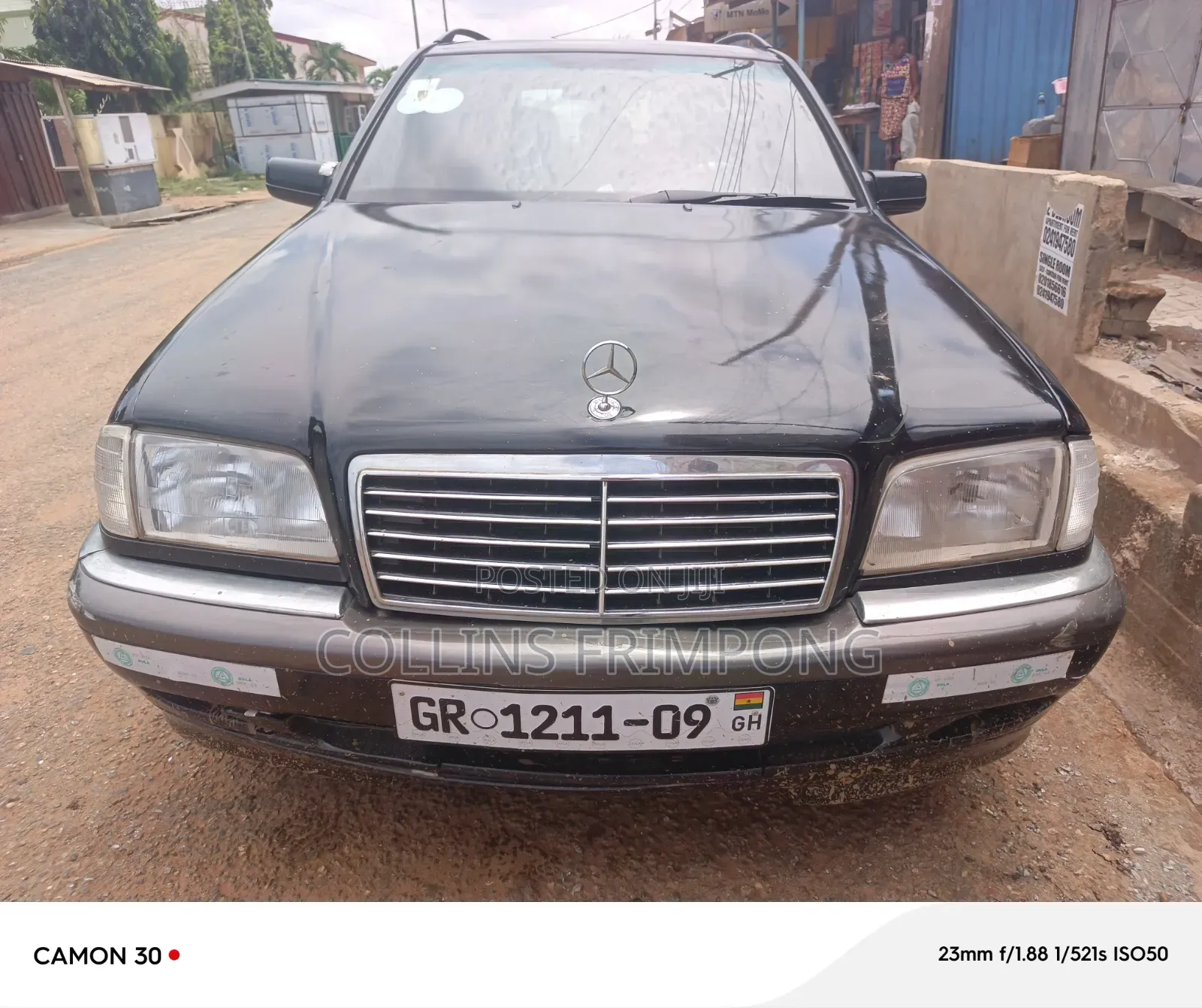 Mercedes-Benz C200 2005 Black