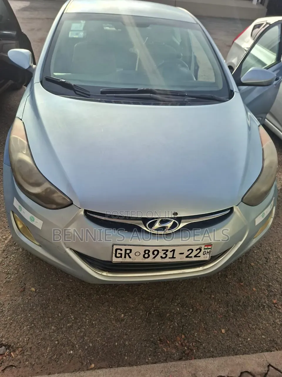Hyundai Elantra GLS Sedan FWD (1.8L 4cyl 6A) 2013 Silver