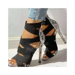 Women's Roman Style Stiletto Heel Sandals