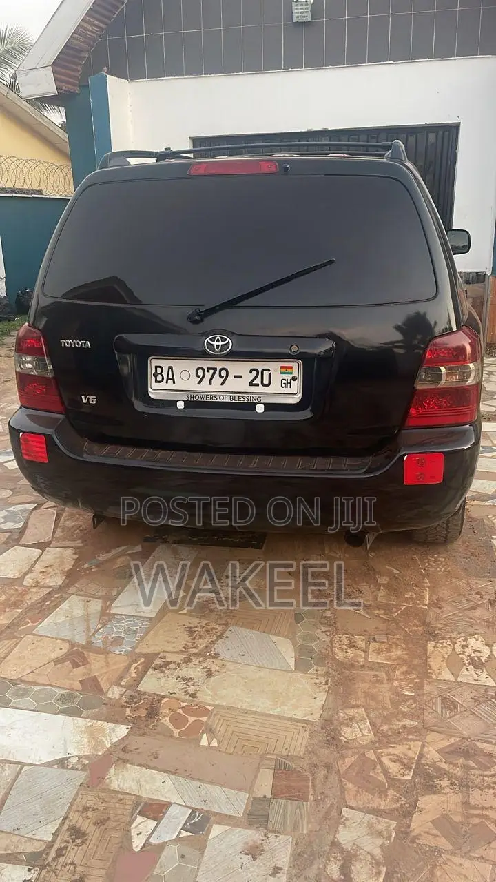 Toyota Highlander V6 4x4 2006 Black