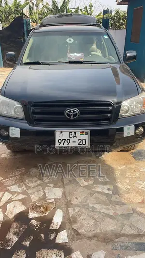 Toyota Highlander V6 4x4 2006 Black
