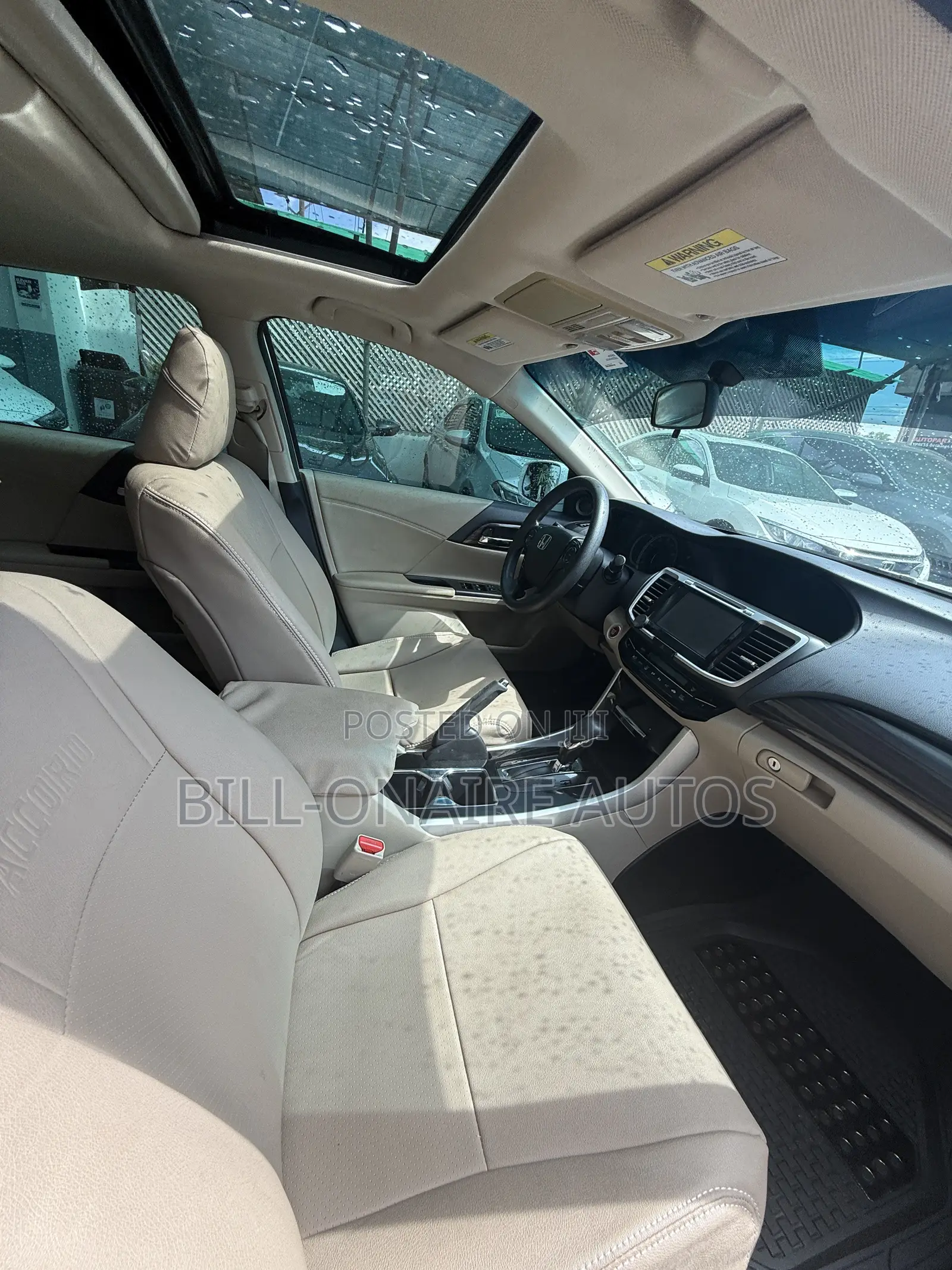 Honda Accord EX 4dr Sedan FWD (2.4L 4cyl 2A) 2017 White