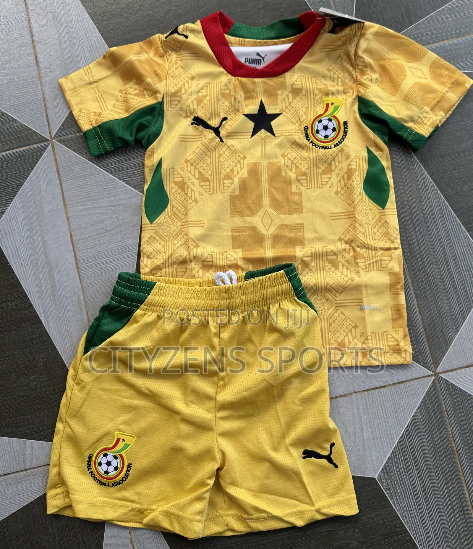Ghana 2026 Away Kids Jersey