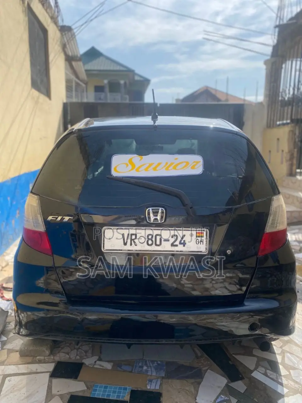 Honda Fit 2012 Black