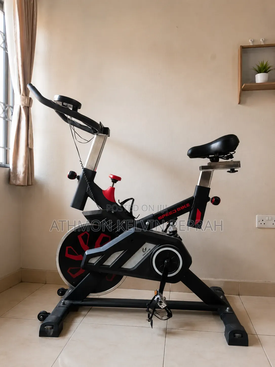 Manual Spinning Exercise Bike – No Electricity Needed