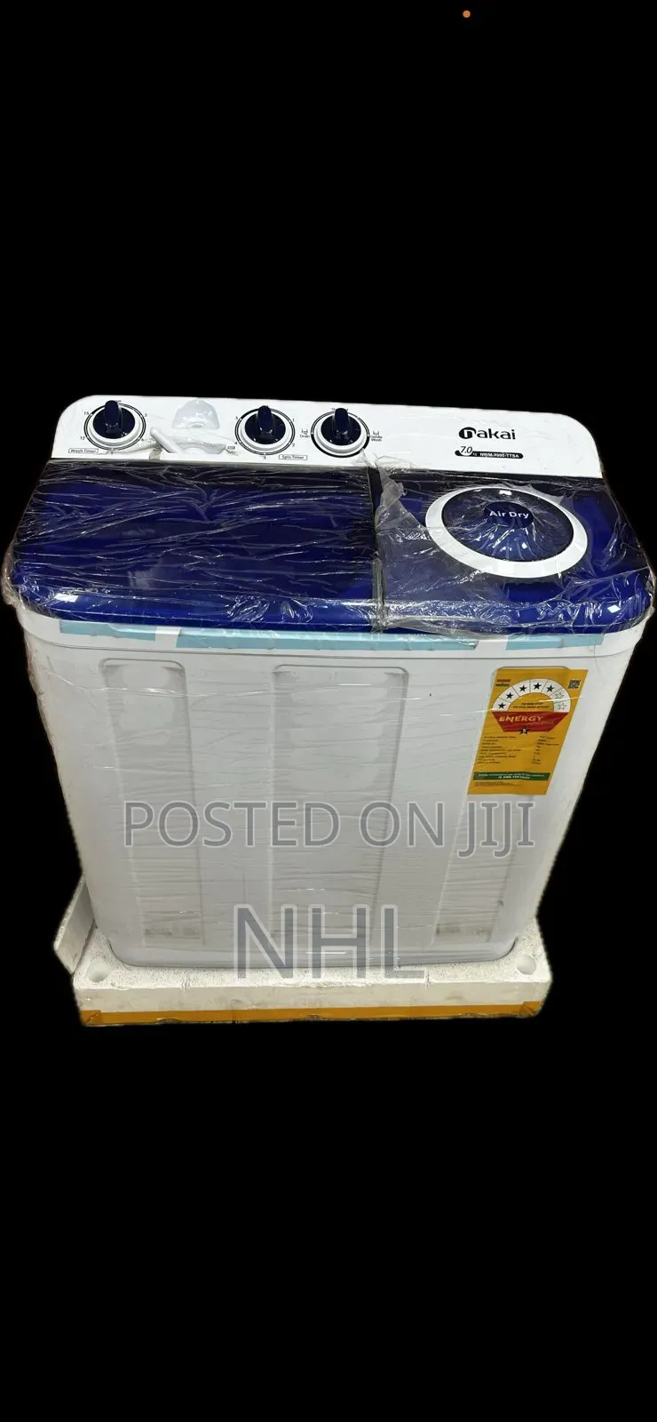 Nakai Washing Machine 7kg Twin Tub