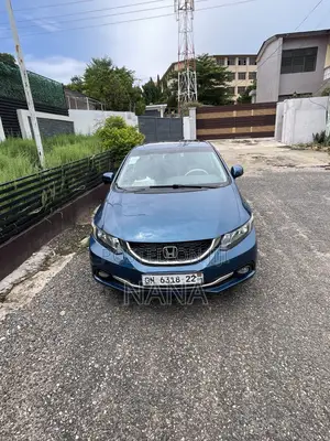 Honda Civic EX 4dr Sedan (1.8L 4cyl CVT) 2014 Blue