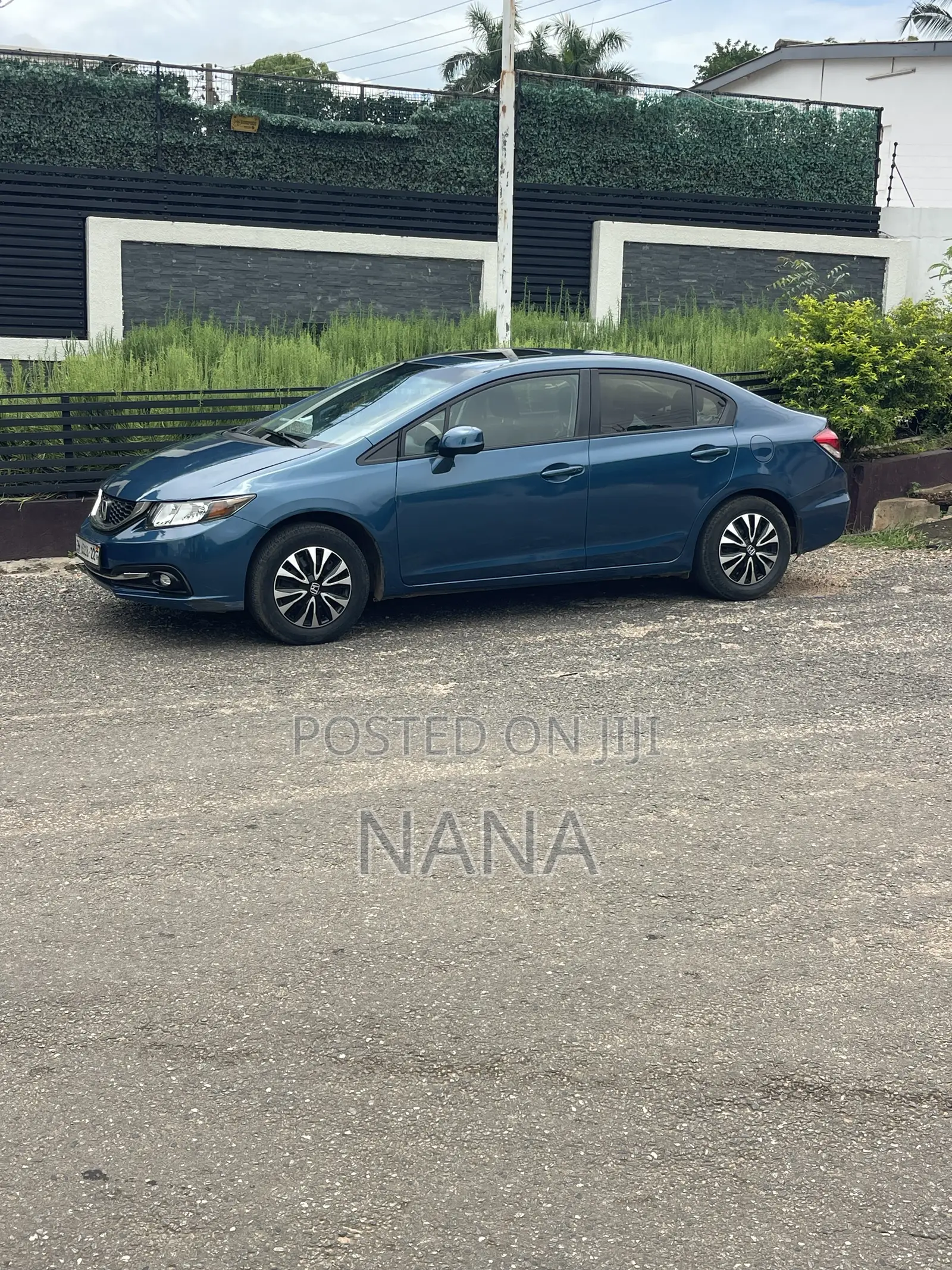 Honda Civic EX 4dr Sedan (1.8L 4cyl CVT) 2014 Blue