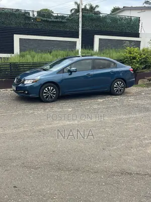 Honda Civic EX 4dr Sedan (1.8L 4cyl CVT) 2014 Blue