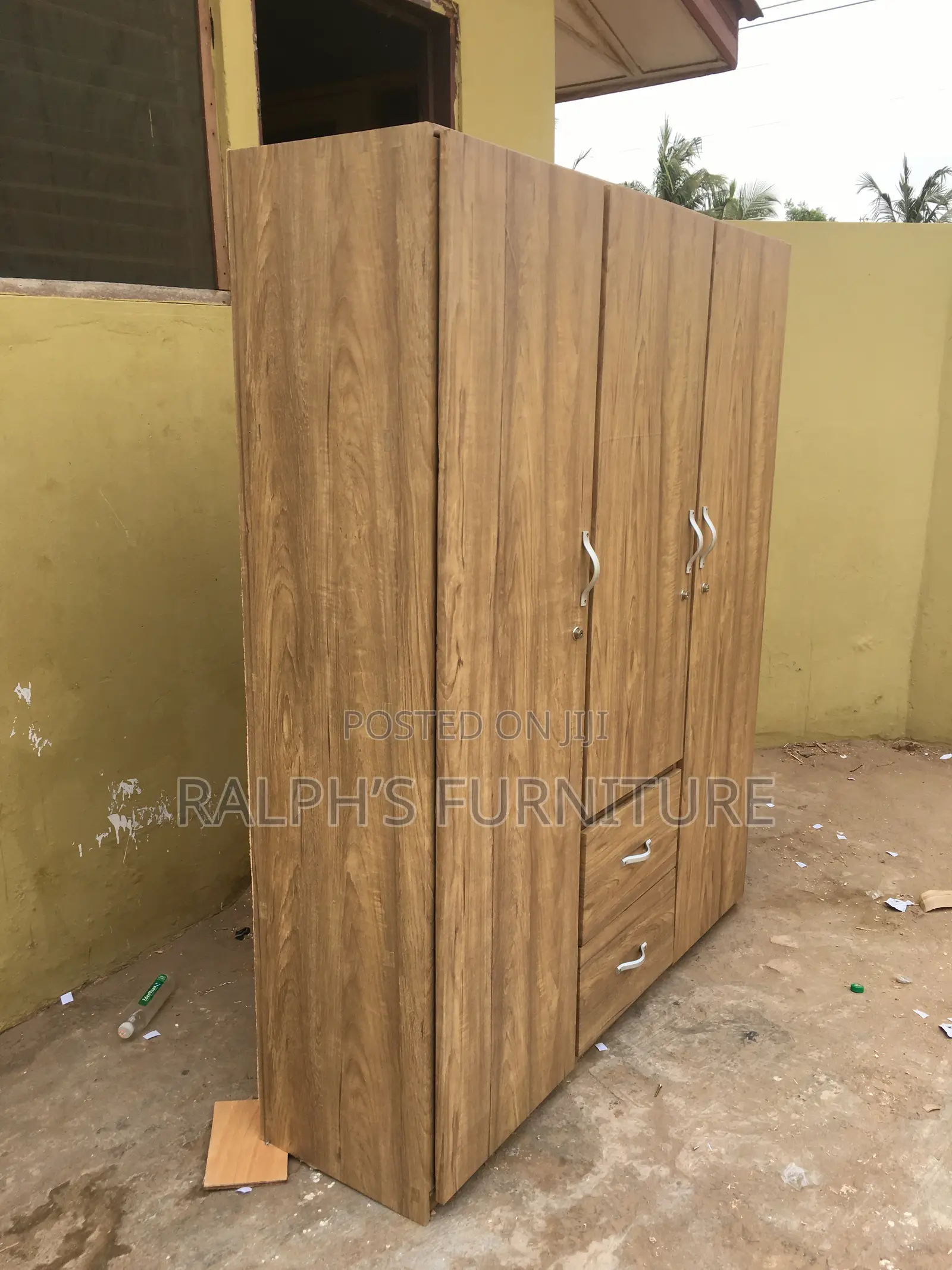 Wardrobe - Premium Material, Sliding/Push Open