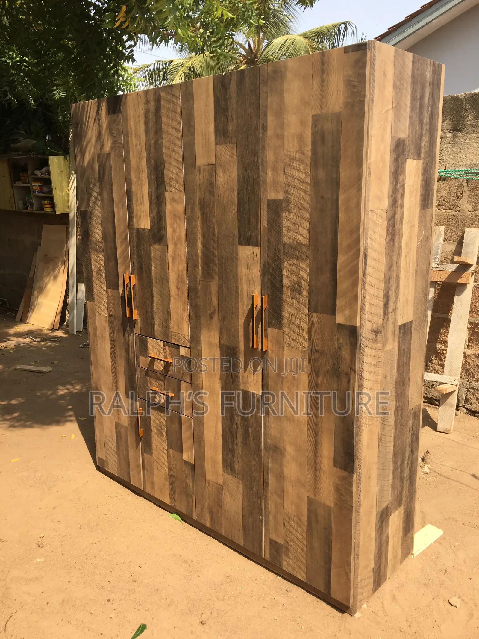 Wardrobe - Premium Material, Sliding/Push Open