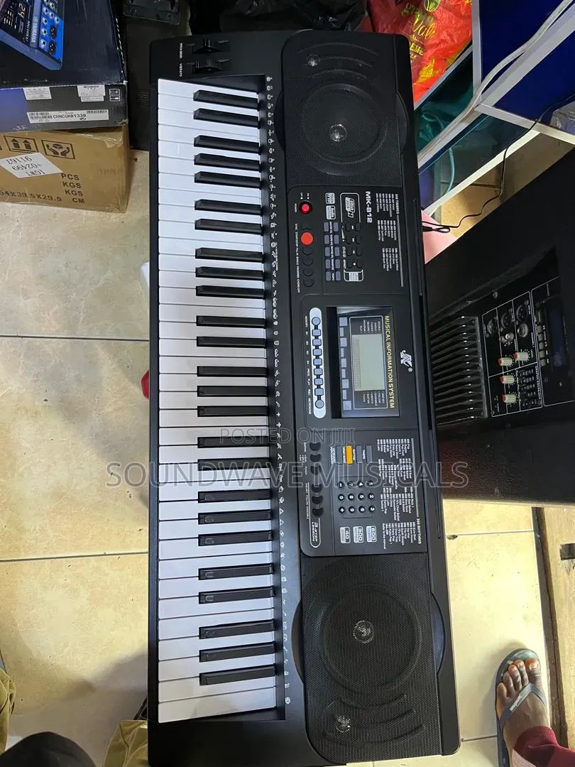 Mk-812 Professional Electronic Keyboard 61keys Beginners