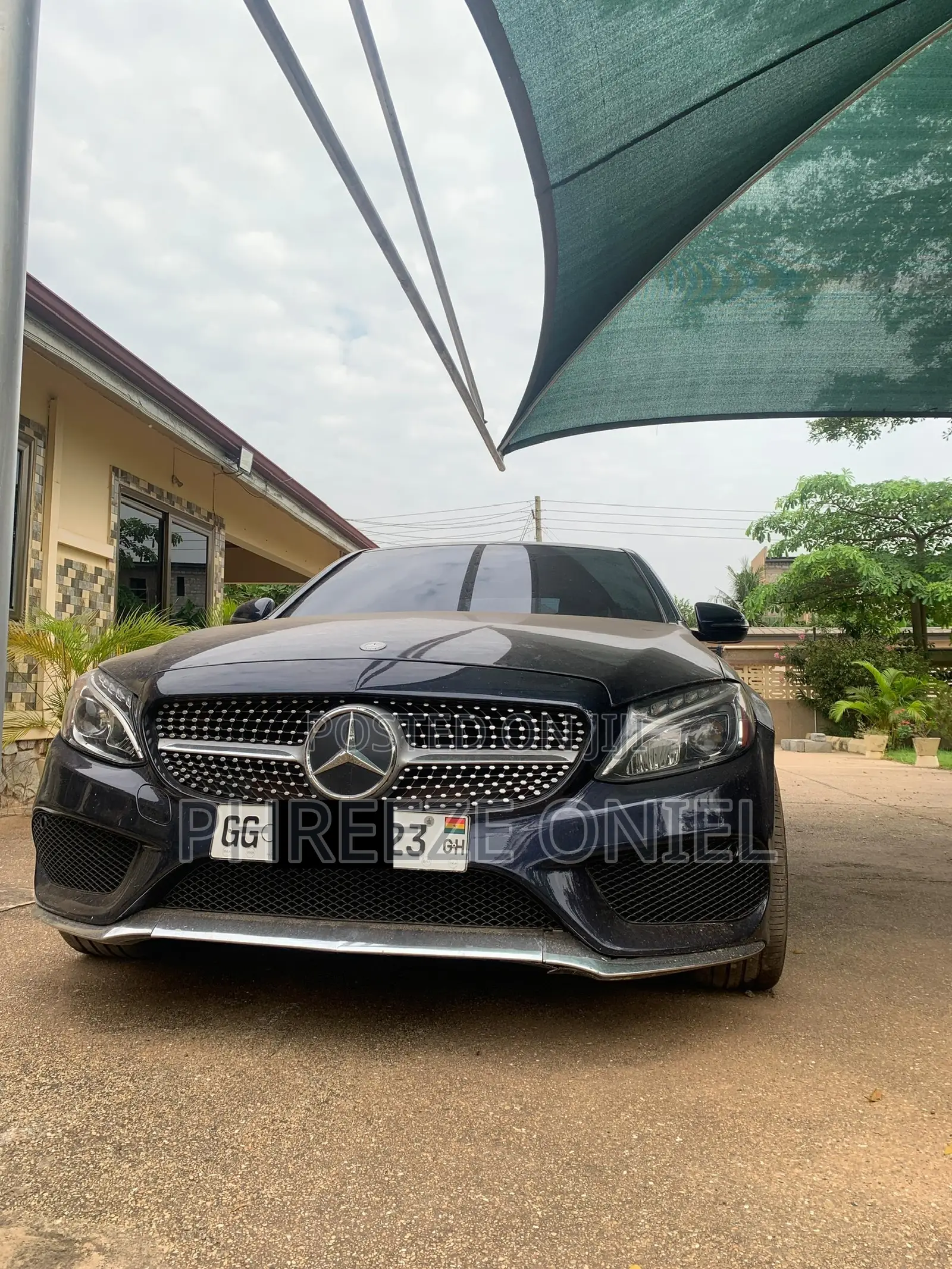 Mercedes-Benz C300 Sport 4Matic Sedan AWD (2.0L 4cyll 7A) 2016 Blue