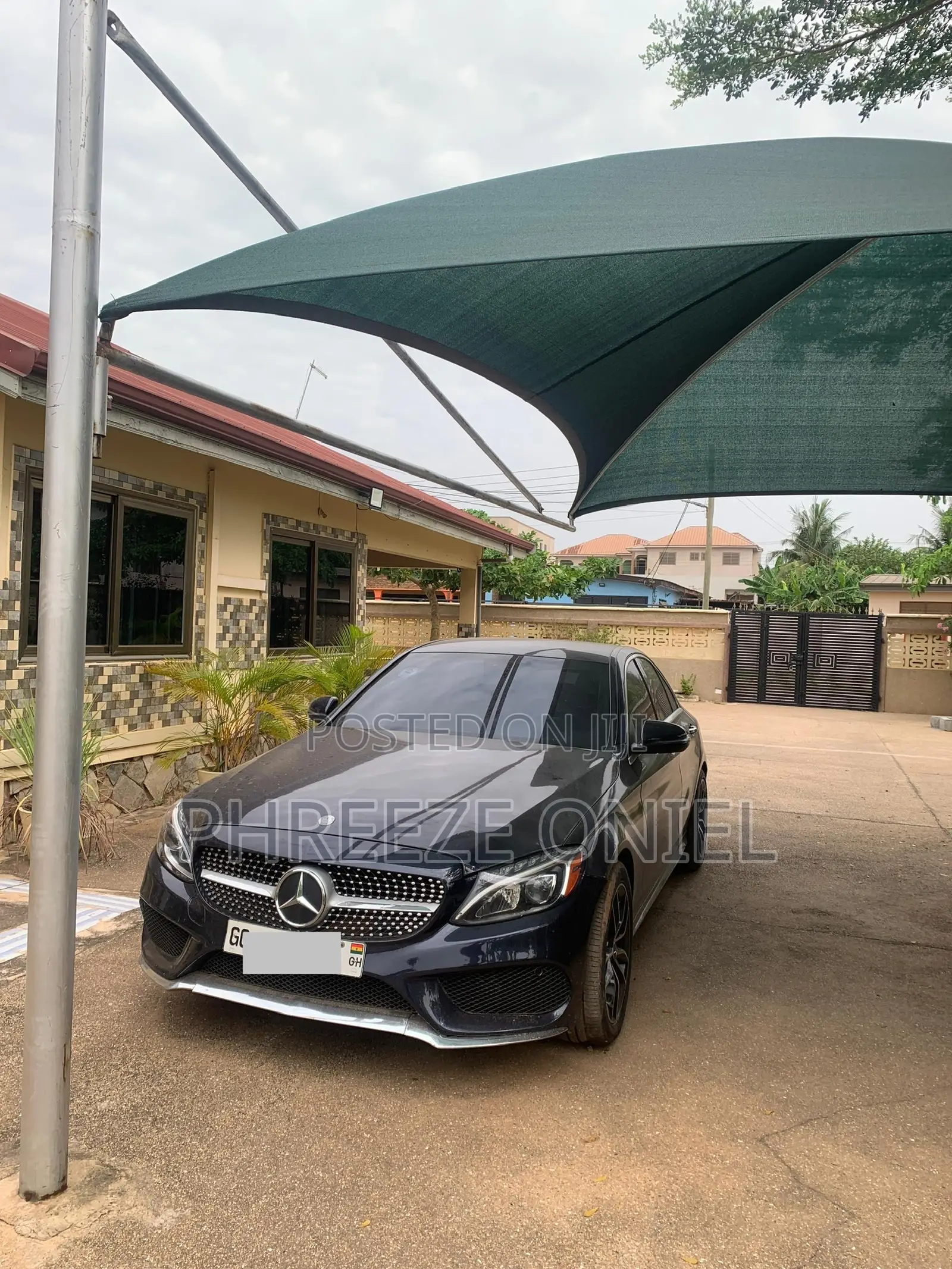 Mercedes-Benz C300 Sport 4Matic Sedan AWD (2.0L 4cyll 7A) 2016 Blue