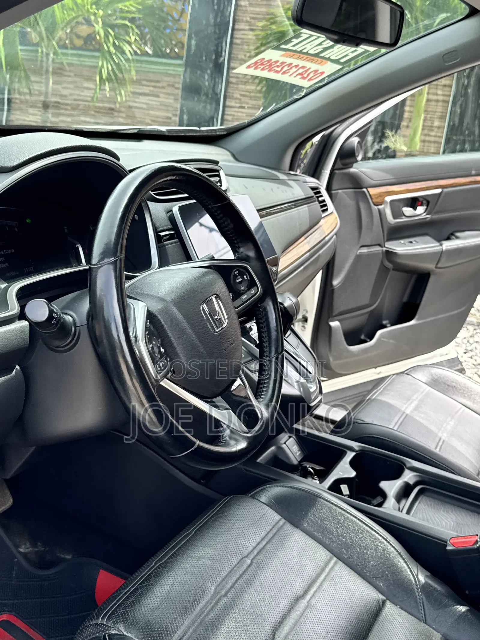Honda CR-V Touring AWD 2019 White