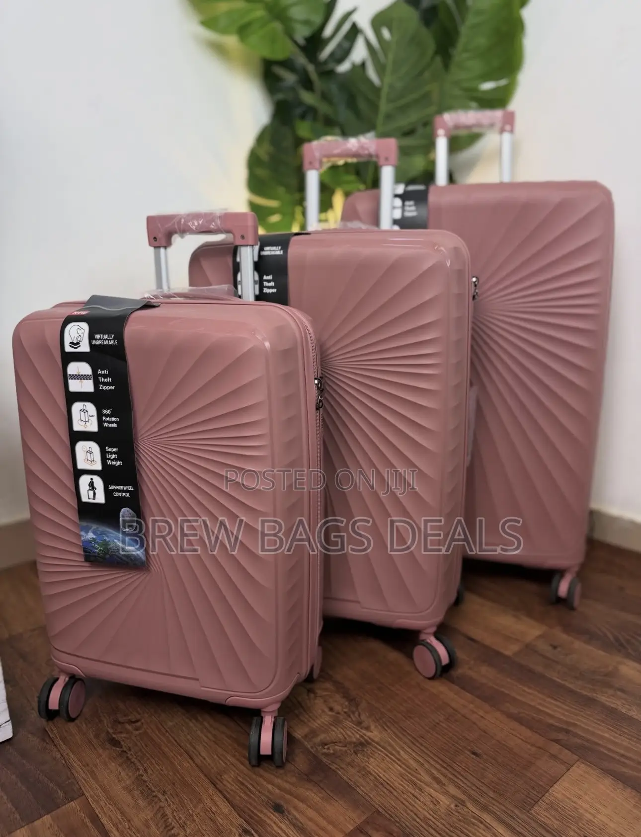 Newly 3set Goodpartner Unbreakable Antitheft Traveling Bag.