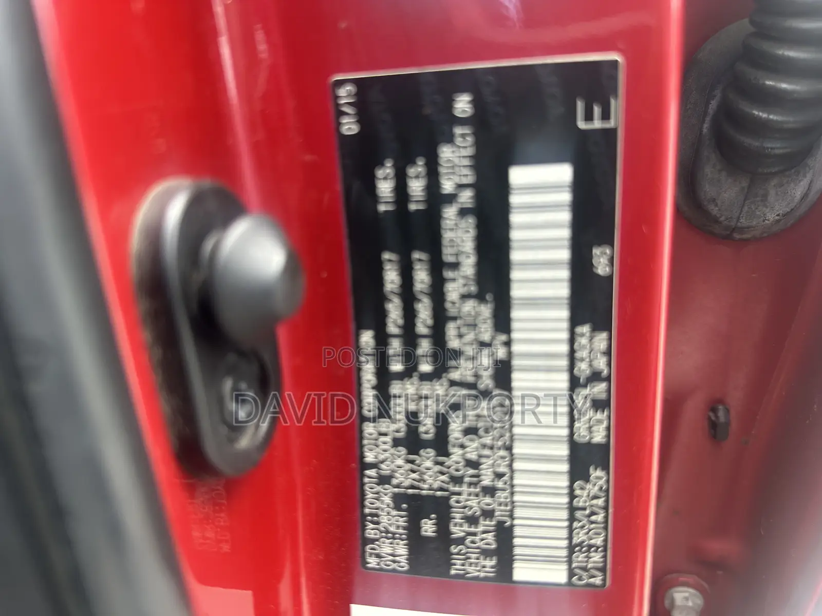 Toyota 4-Runner 2016 Red