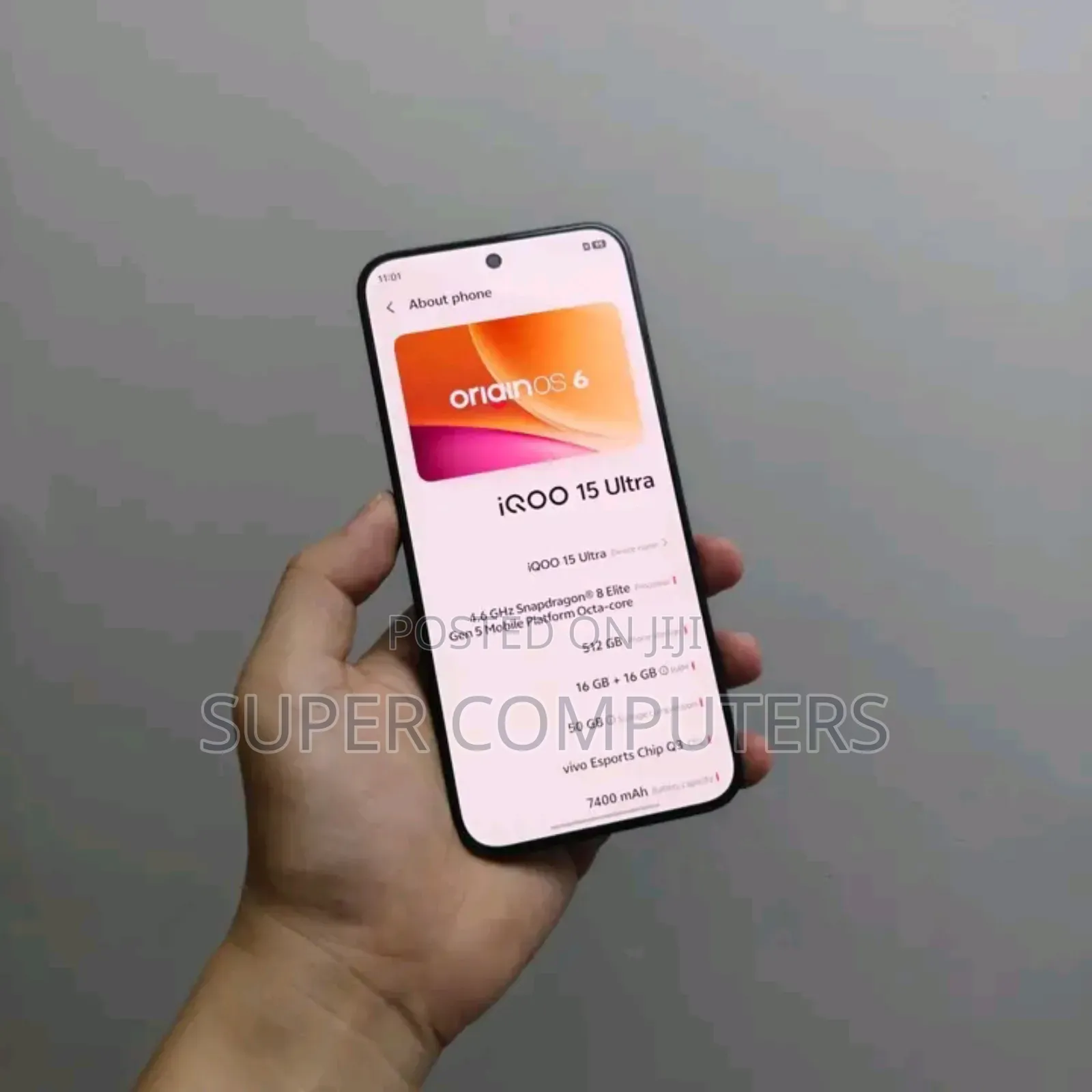 New Vivo iQOO 15 512 GB Black