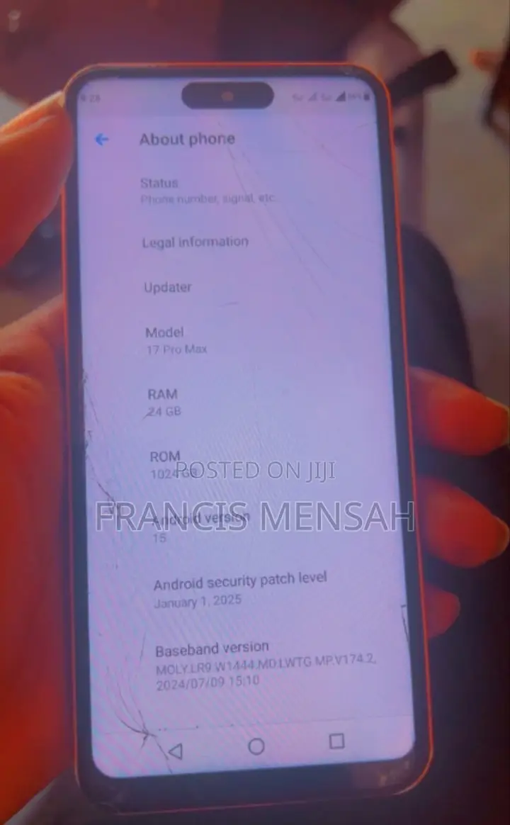 Mobile Phone 1 TB Orange