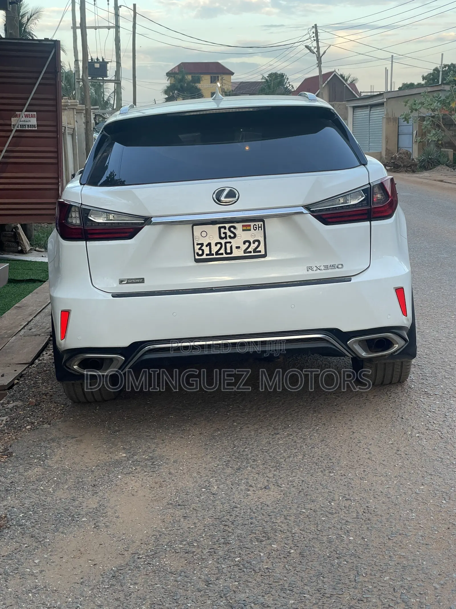 Lexus RX 350 F Sport AWD 2018 White