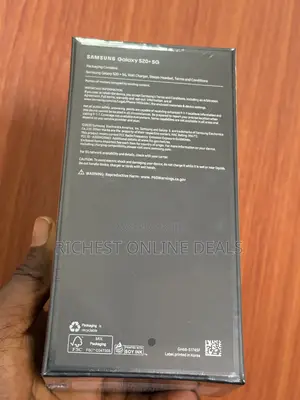 New Samsung Galaxy S20+ 5G 128 GB Black