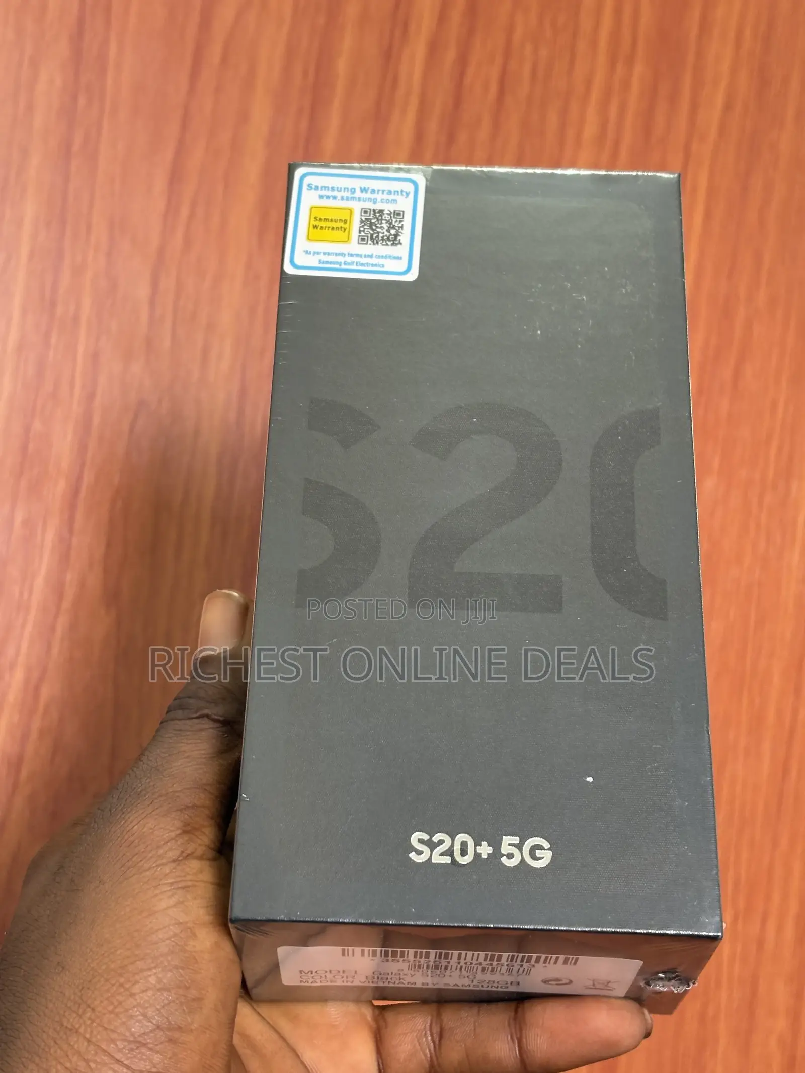 New Samsung Galaxy S20+ 5G 128 GB Black