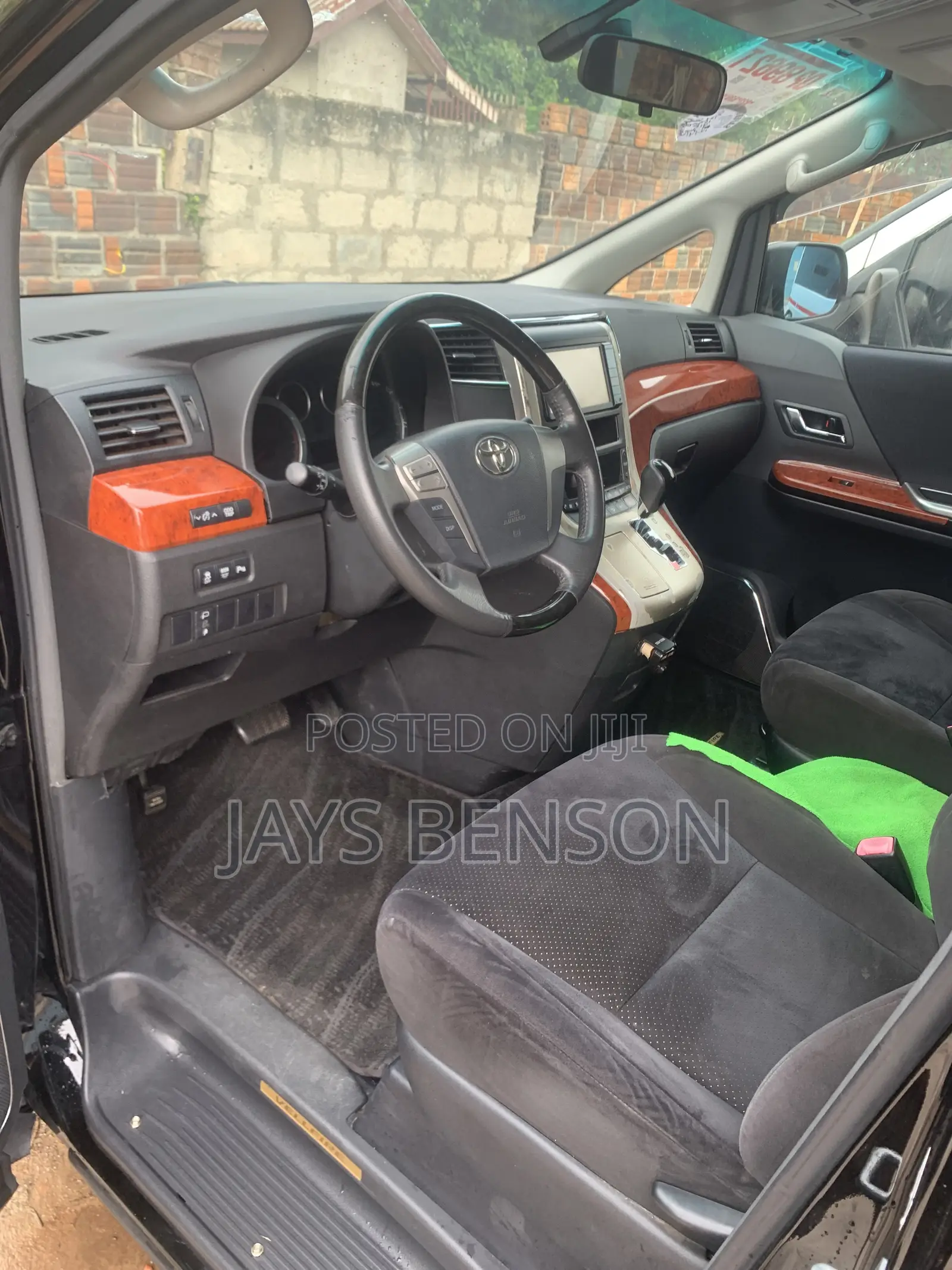 Toyota Vellfire 2012 Black