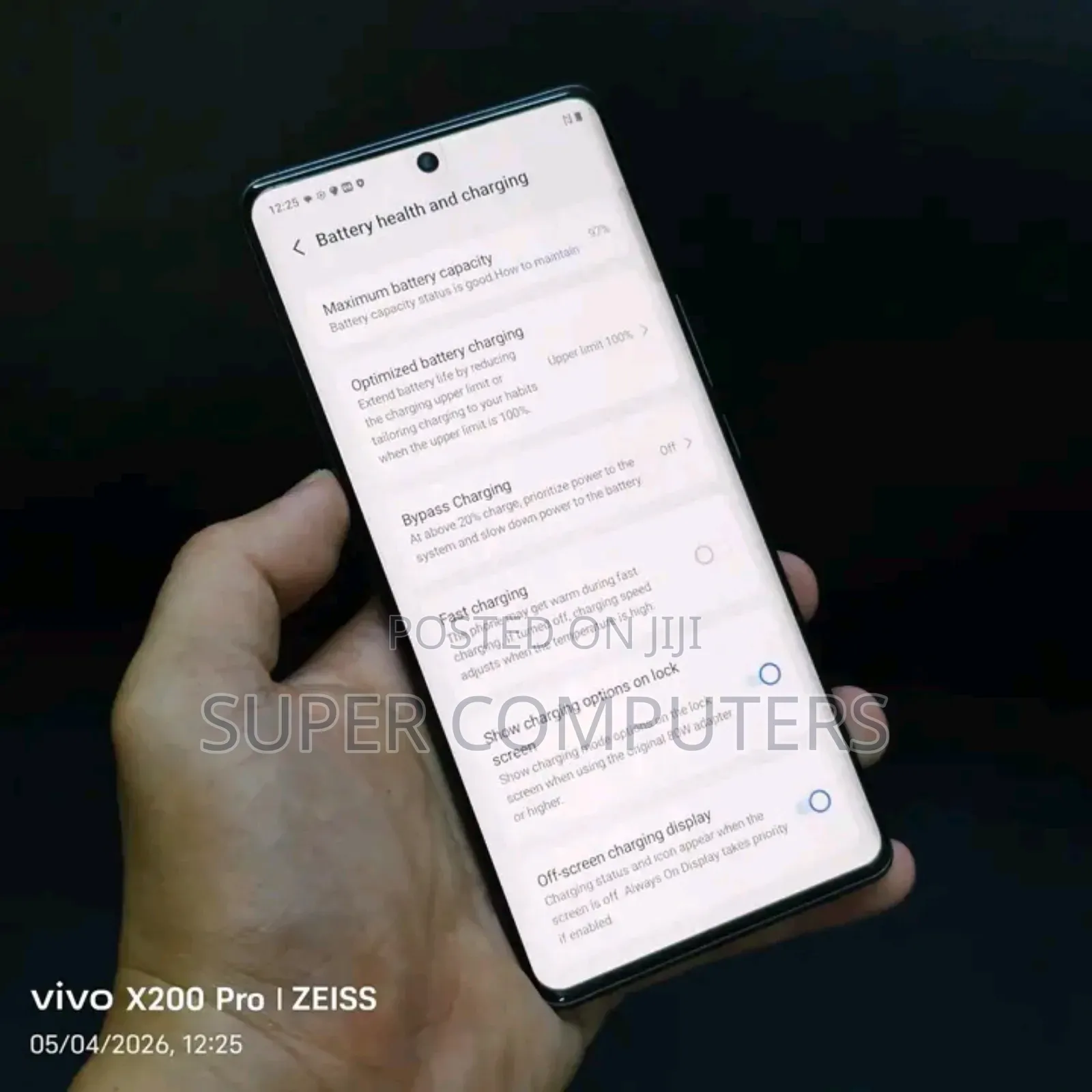 Vivo V40 5G 256 GB Gray