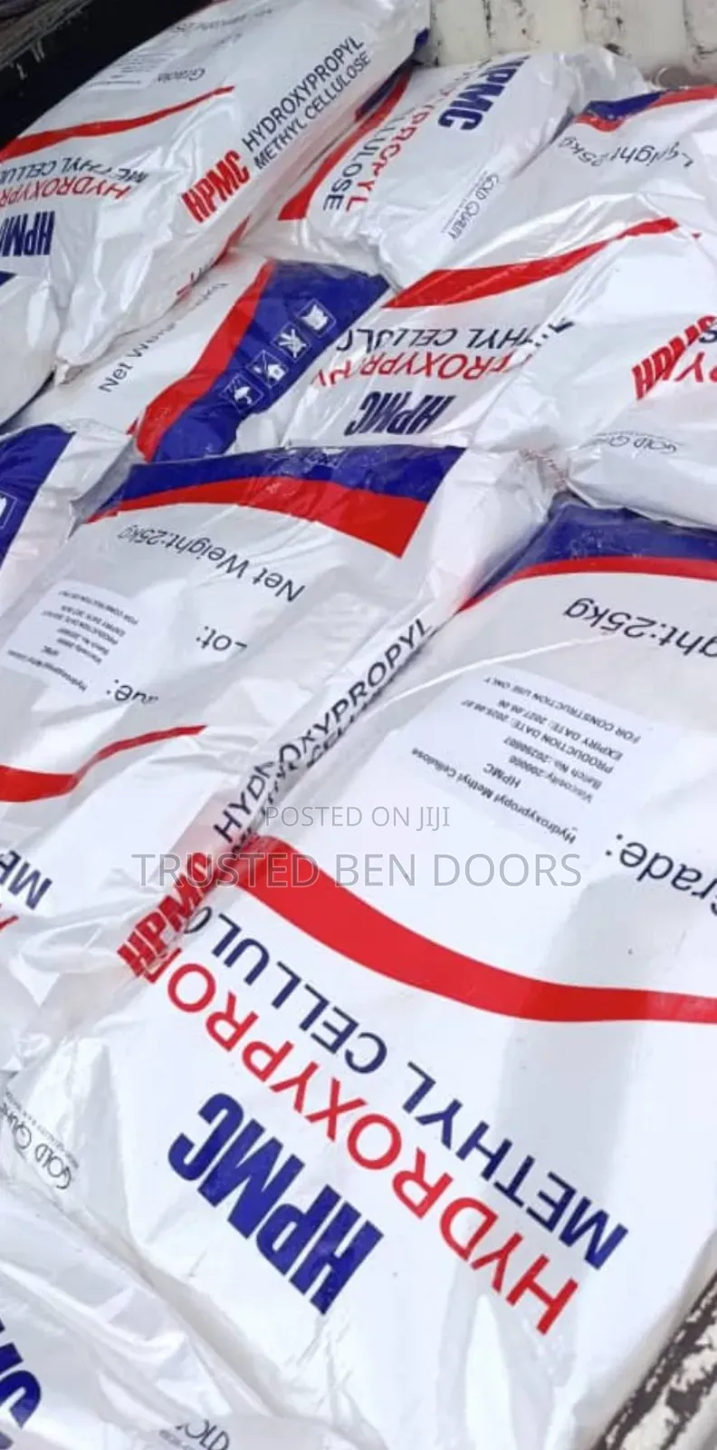 HPMC for Tiles and Industrial Use 25kg (Wholesale Price)