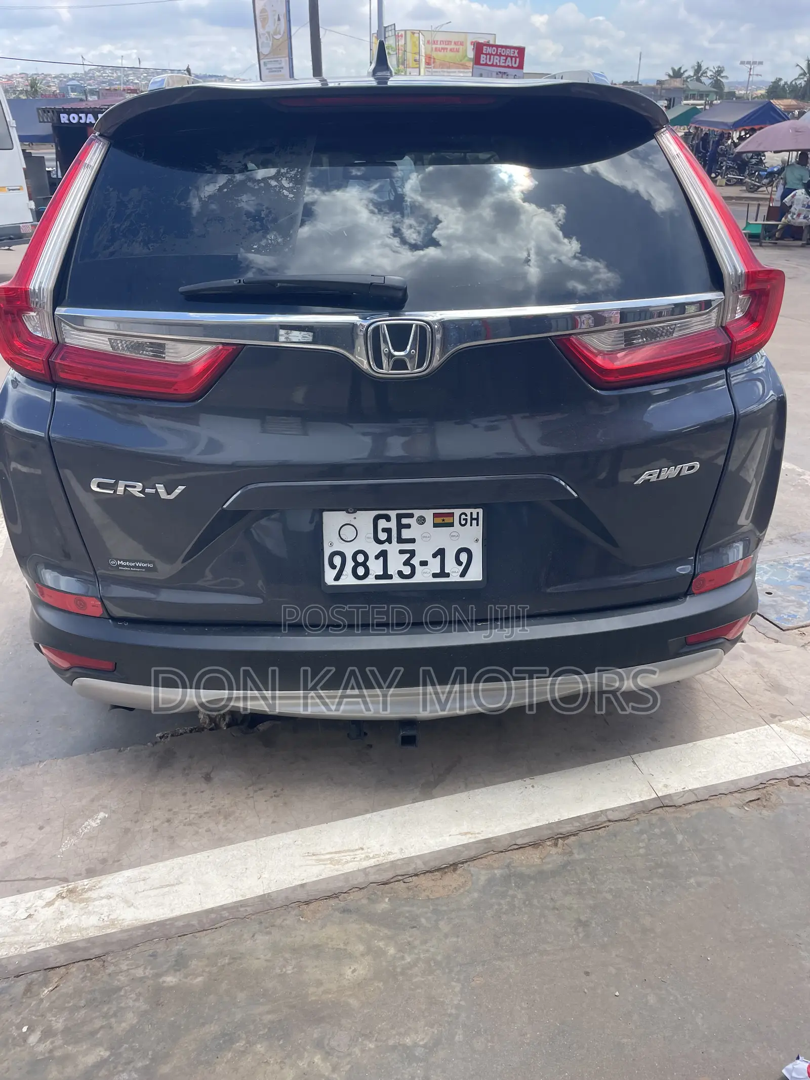 Honda CR-V EX AWD 2018 Black