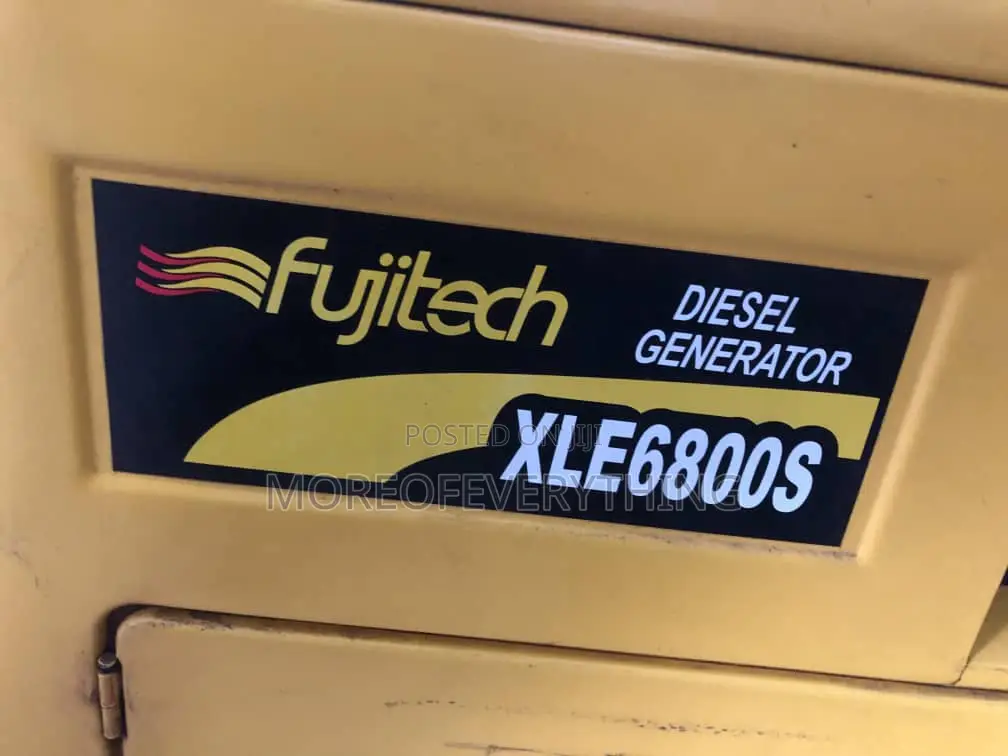 6kva Fujitech Diesel Generator.