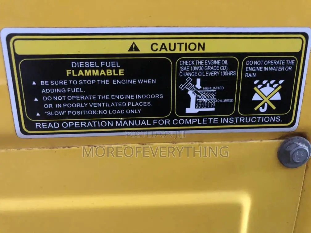 6kva Fujitech Diesel Generator.