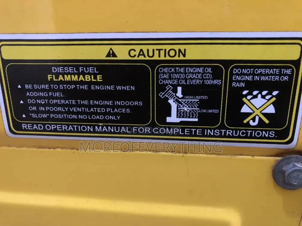 6kva Fujitech Diesel Generator.