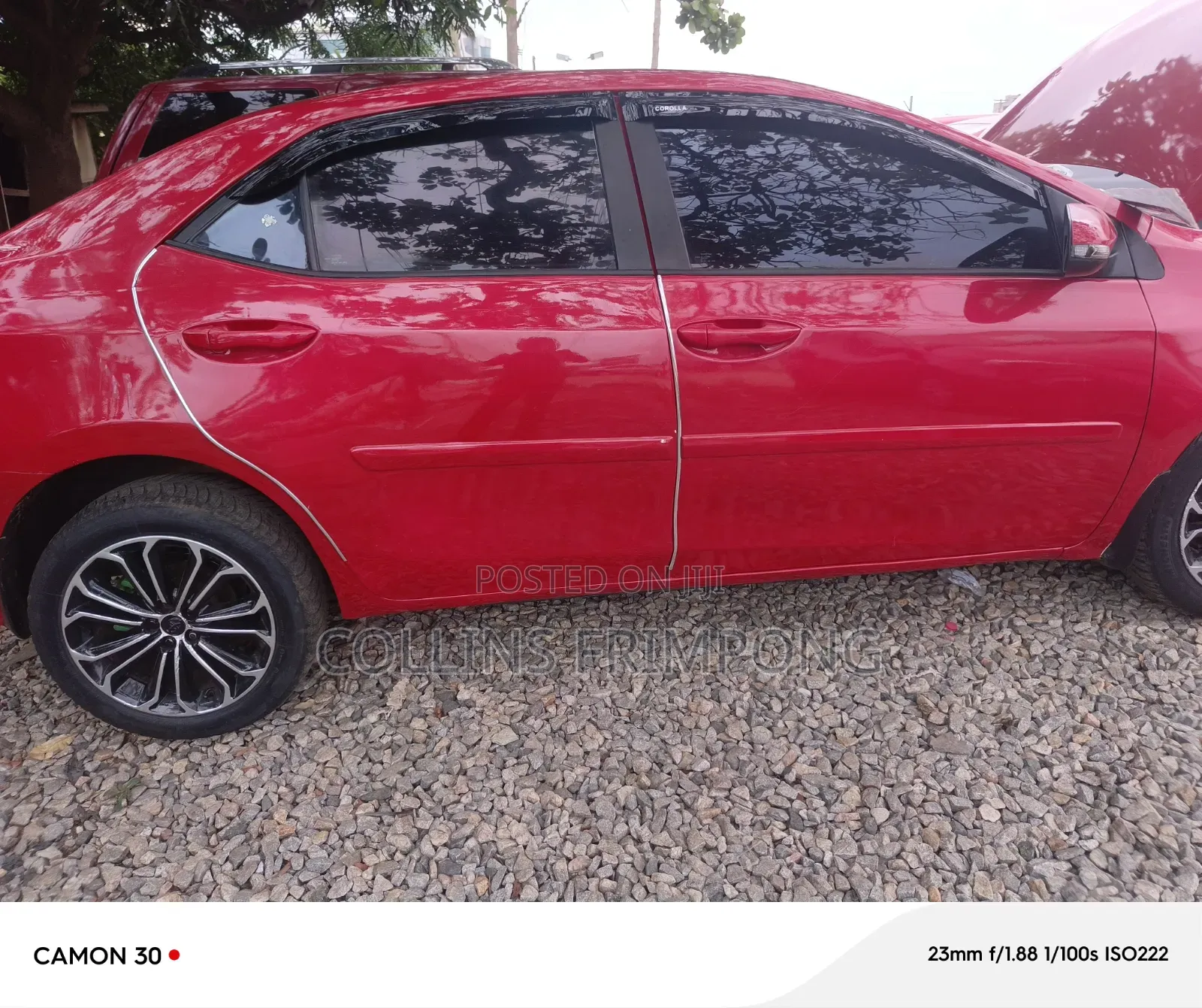 Toyota Corolla LE Eco 4dr Sedan (1.8L 4cyl CVT) 2015 Red