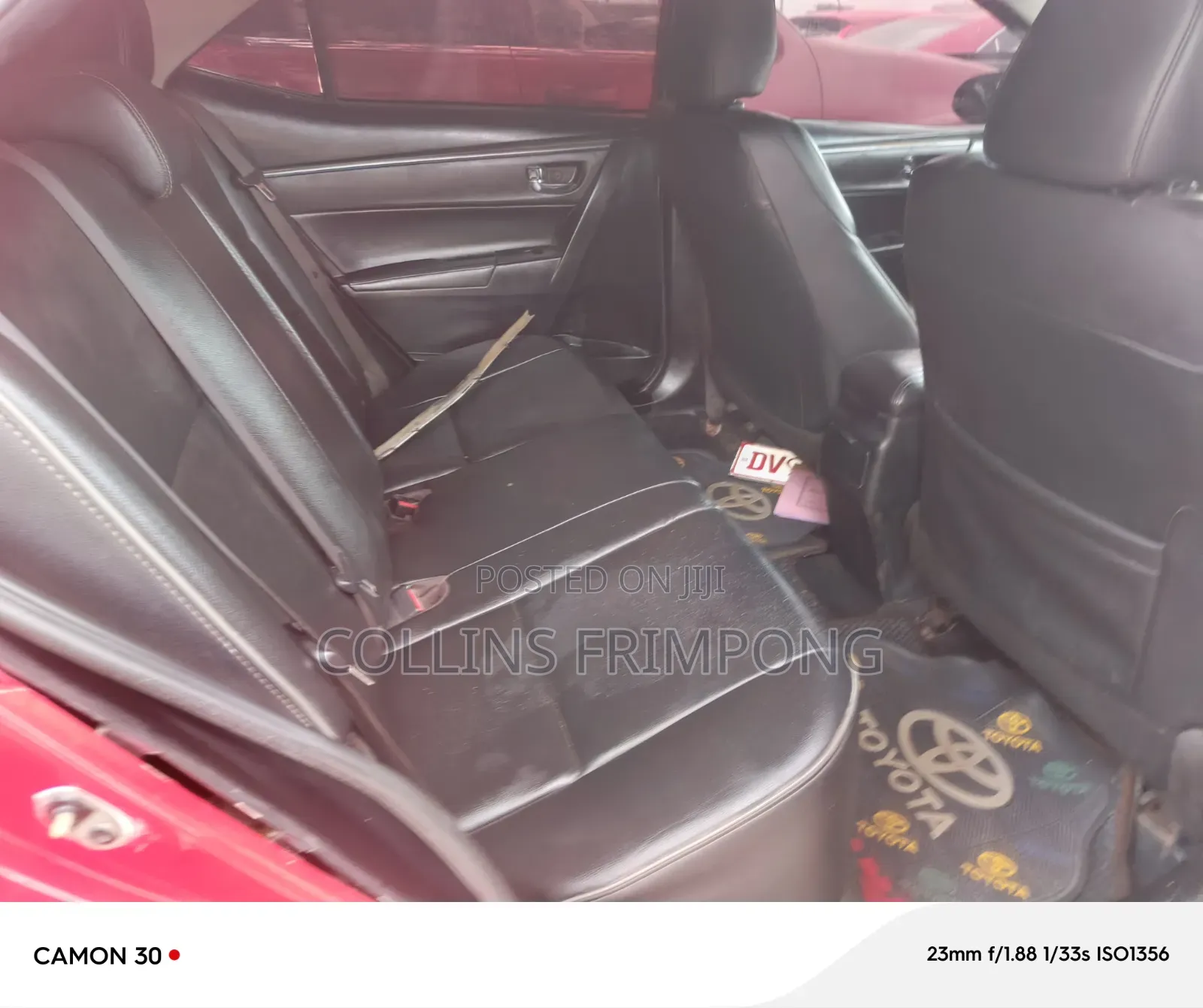 Toyota Corolla LE Eco 4dr Sedan (1.8L 4cyl CVT) 2015 Red