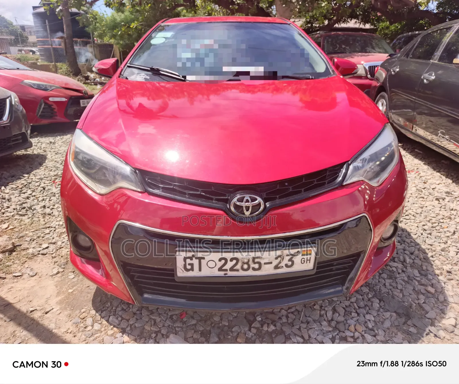 Toyota Corolla LE Eco 4dr Sedan (1.8L 4cyl CVT) 2015 Red