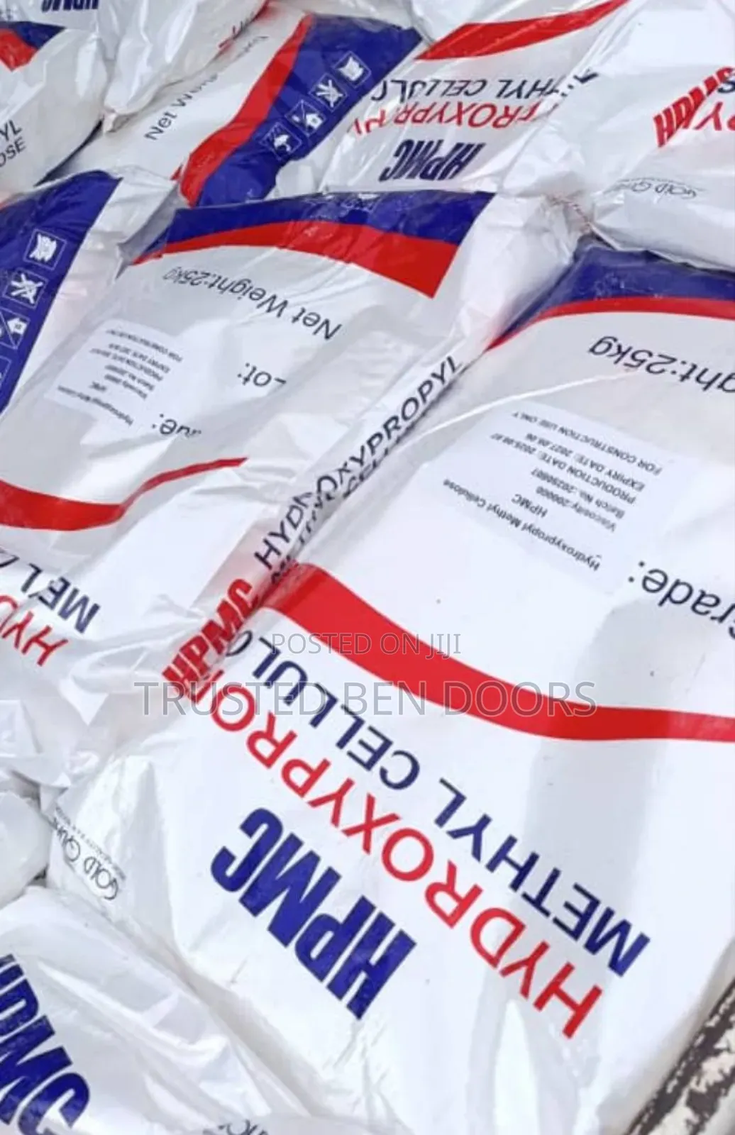 12.5kg Tile HPMC Chemical for Tiling and Industrial Use