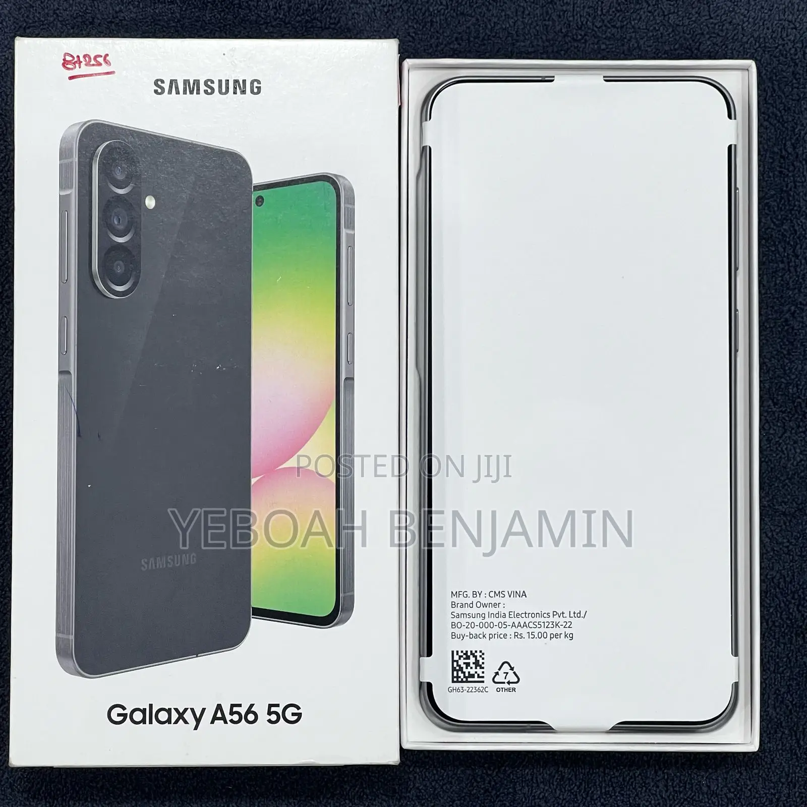 New Samsung Galaxy A56 256 GB Black