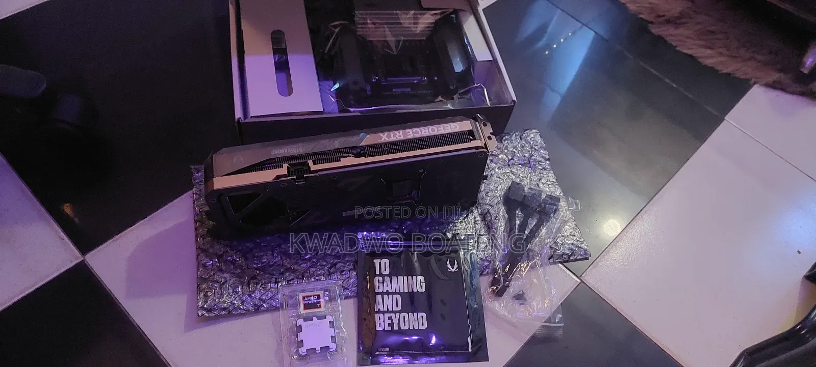 RTX 5080 Plus X870 Mother Plus Rsyen 7 9800x3d