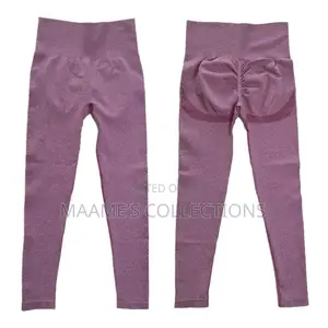 Women’S High-waist Seamless Booty Lifting Yoga Leggings