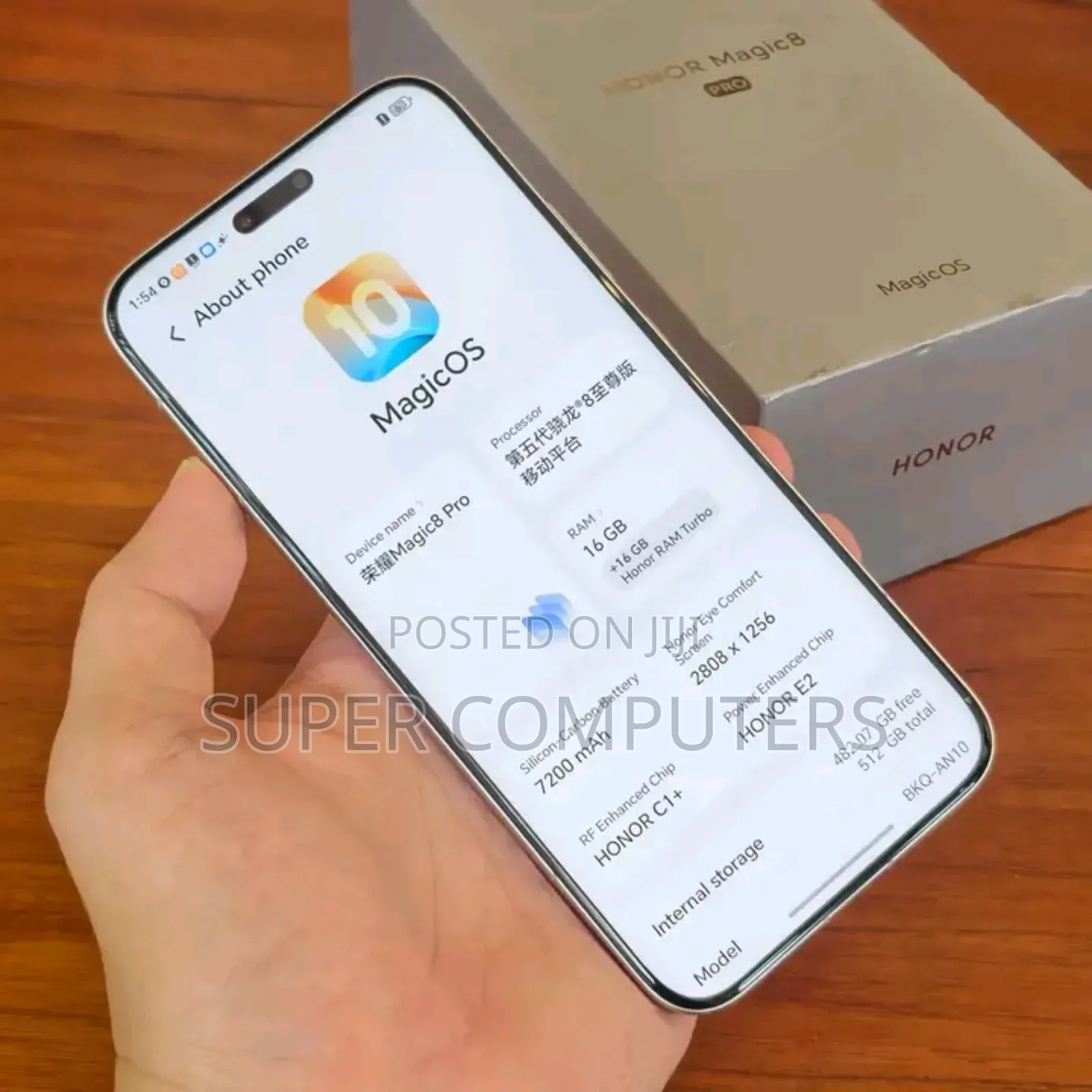 New Honor Magic8 Pro 512 GB Black