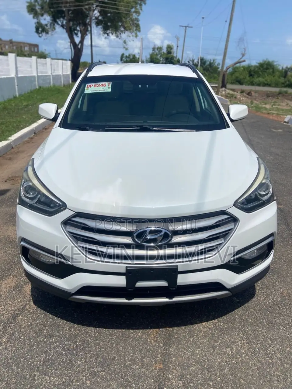 Hyundai Santa Fe Limited AWD 2017 White